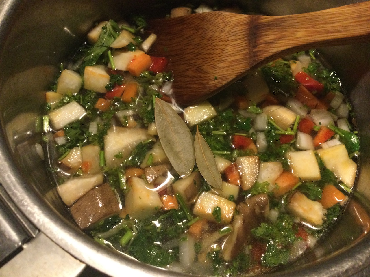レンズ豆と野菜のスープの作り方