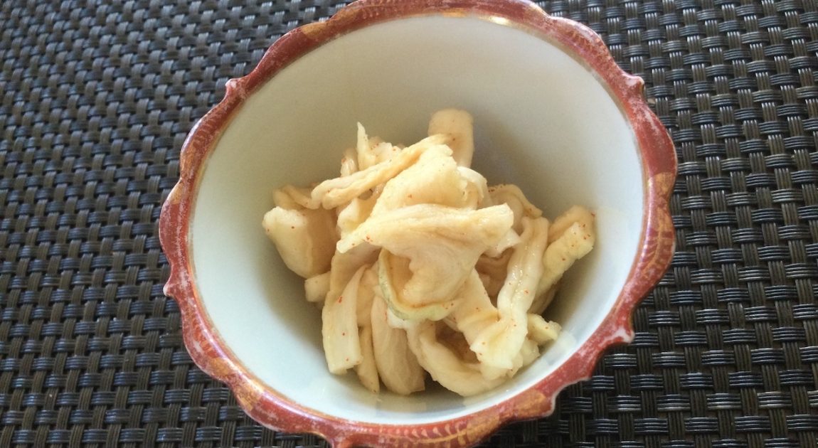 割り干し大根のナムル